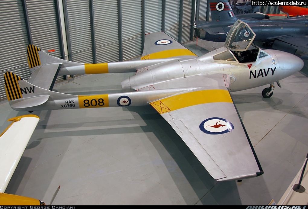 1451652725_808.jpg : #1210193/ De Havilland Vampire T11 (Airfix 1/72)   