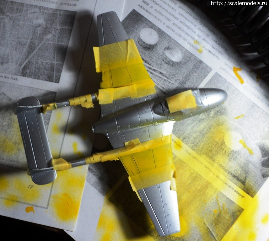 1453649438_DSC02891.jpg : #1218946/ De Havilland Vampire T11 (Airfix 1/72)   