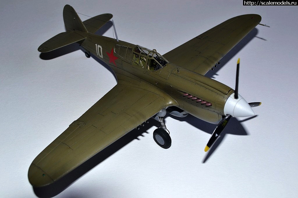 1454051570_2.jpg : #1220728/ Hasegawa 1/48 P-40E Kittyhawk(#9443) -   