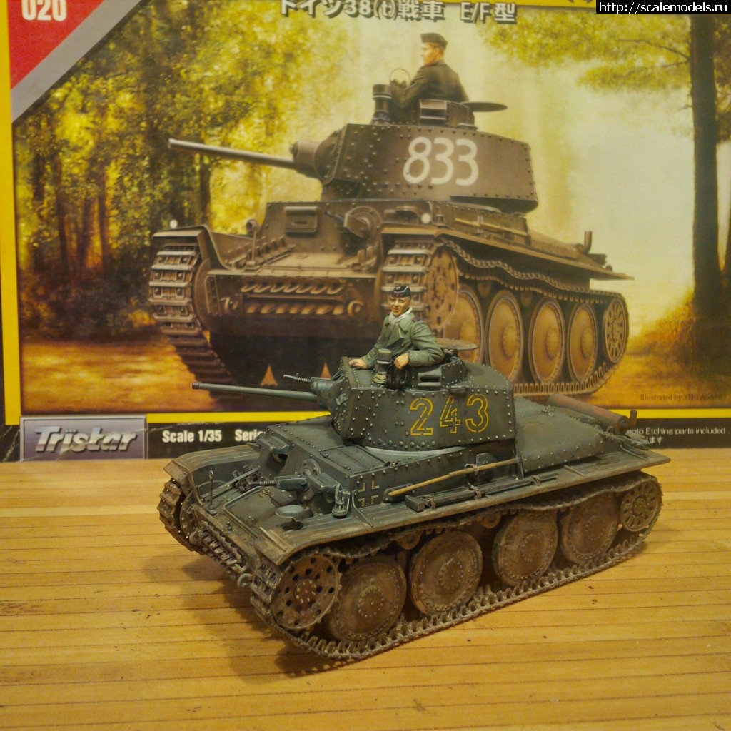 1458856084_0038.jpg : #1241903/ Tristar 1:35 Pz.Kpfw. 38(t) ausf. E/F -   