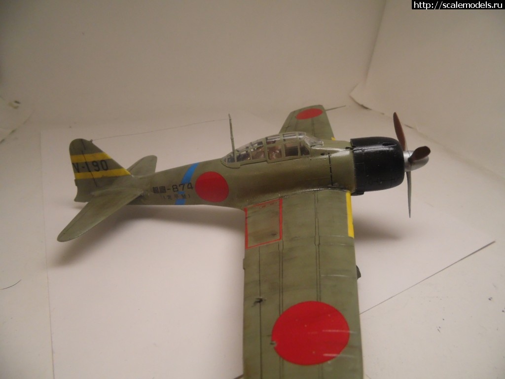 1474744102_SAM_2123.jpg : #1296357/ A6M3 ZERO Tamiya 1/48 -   