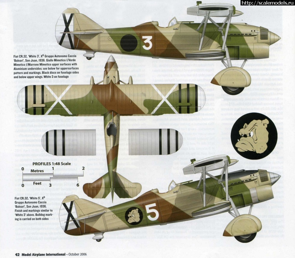1477660637_GR32COLOR.jpg : #1306037/ FIAT CR 32  SMER   48/50 . !!!!  