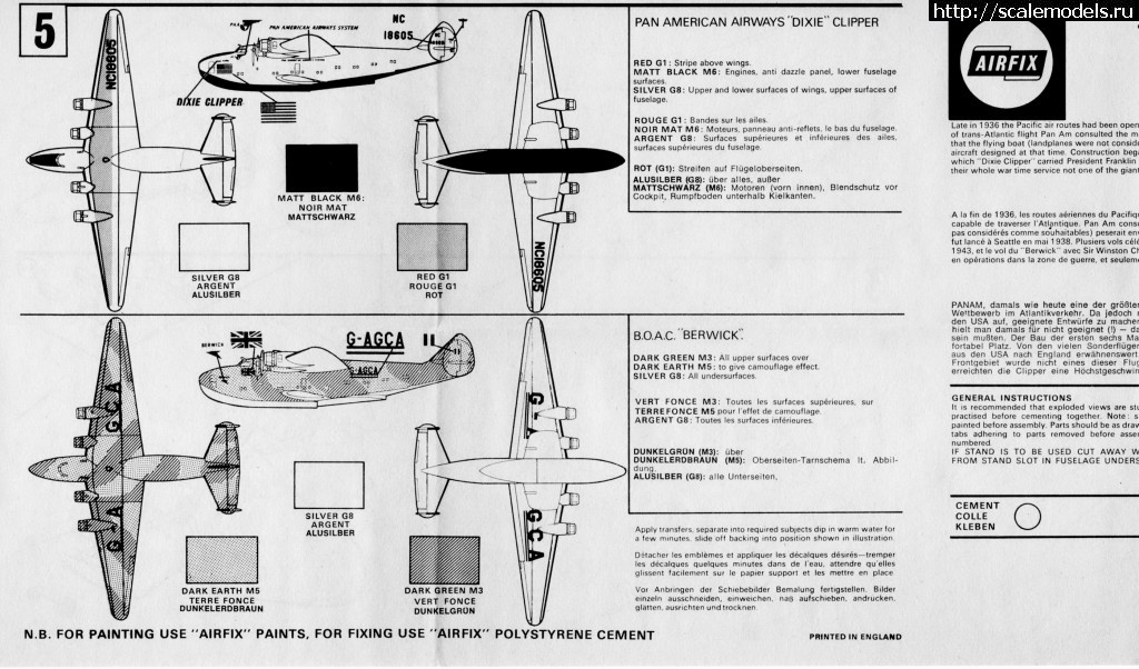 1480429550_img003.jpg : #1317333/   Airfix 1/144 Boeing 314 Clipper  