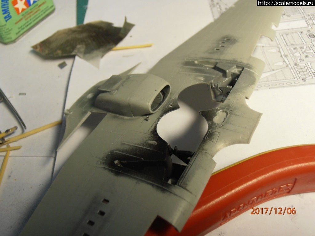 1486321262_PC062389.jpg : #1342285/  Hurricane Mk.1 LE-A P2961  1/48 Italeri  