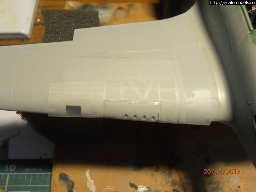 1487542290_P2202410.JPG : #1348373/  Hurricane Mk.1 LE-A P2961  1/48 Italeri  