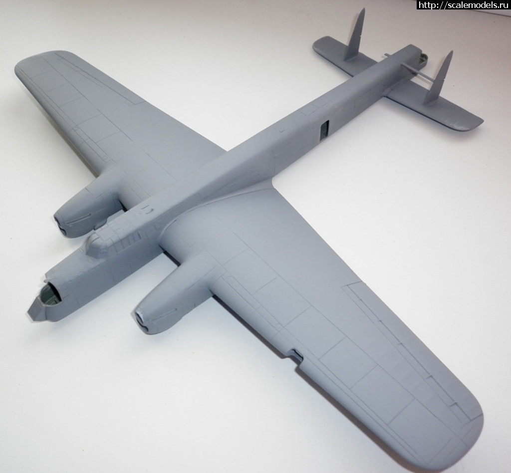 1488966254_P1000738.JPG : #1354522/ AIRFIX 1/72 Armstrong Withworth Whitley Mk V.    