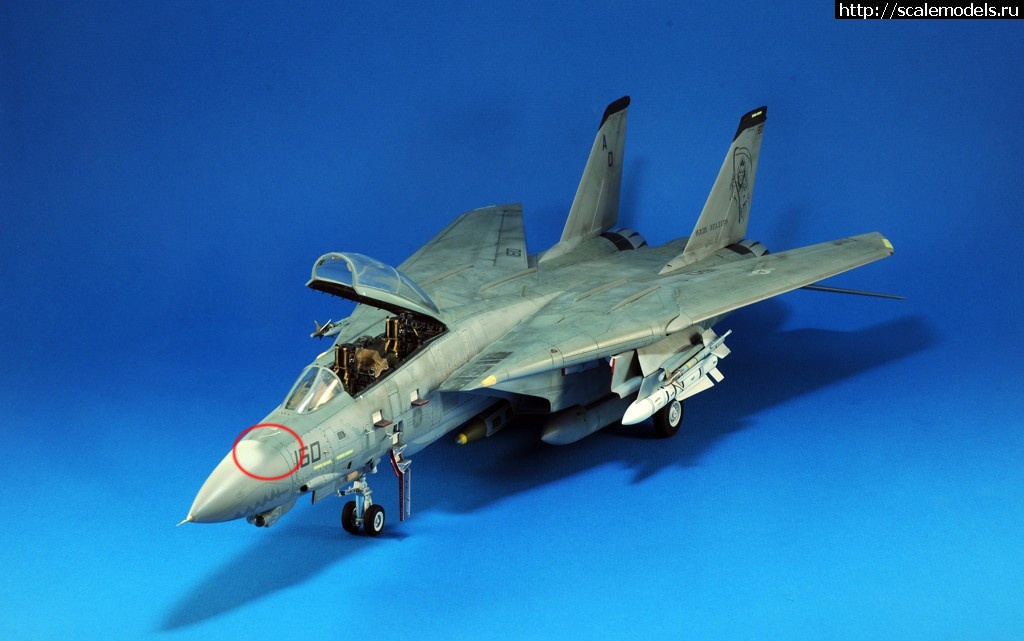 1489009025_1489000933_15.jpg : #1355044/ F-14D HASEGAWA 1/48 / GRIM REAPERS AD160 - .  