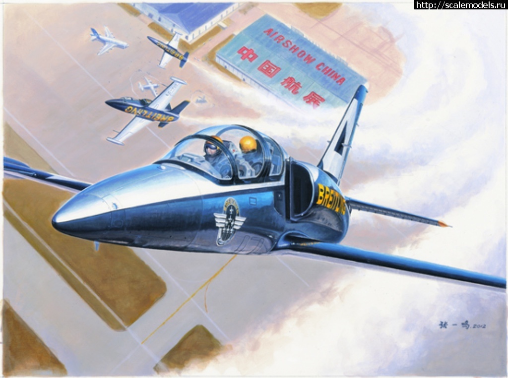 1499068579_5955f11464d49.jpg :  1/48  L-39C Albatros  "Trumpeter"  