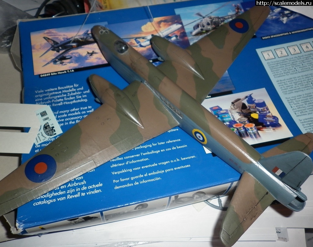 1508680023_P1010568.JPG : #1424676/ Vickers Wellington MkVI , Revell +Unicraft ,1 /72   