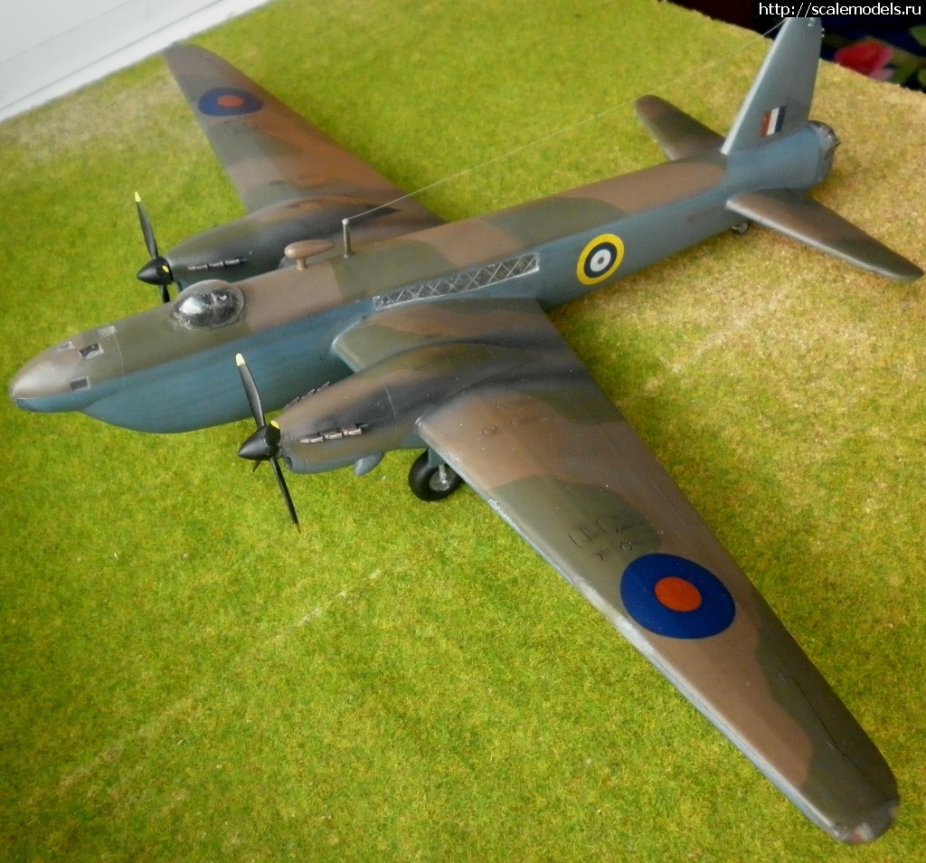 1509343571_P1010613.JPG : #1426723/ Vickers Wellington MkVI , Revell +Unicraft ,1 /72   