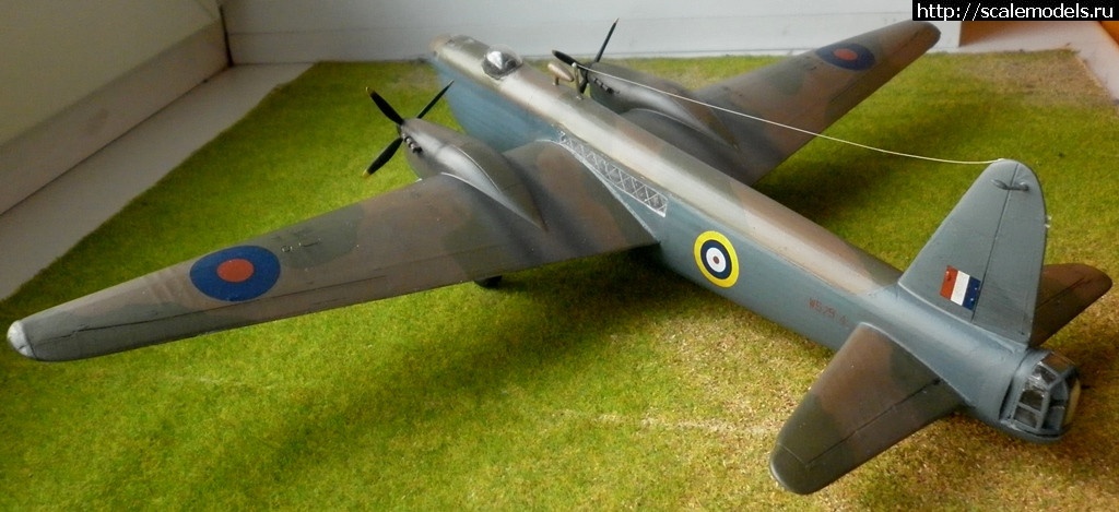 1509343580_P1010614.JPG : #1426723/ Vickers Wellington MkVI , Revell +Unicraft ,1 /72   