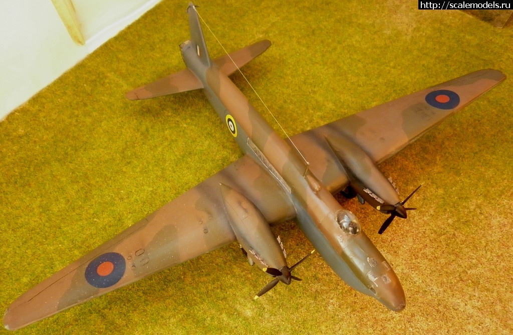 1509343766_P1010652.JPG : #1426723/ Vickers Wellington MkVI , Revell +Unicraft ,1 /72   