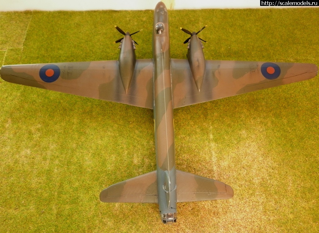 1509343833_P1010660.JPG : #1426723/ Vickers Wellington MkVI , Revell +Unicraft ,1 /72   