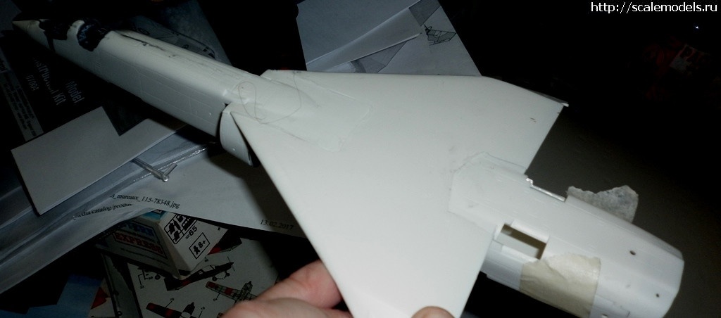 1509773631_P1010638.JPG : BAC TSR-2   , AIRFIX + CMK  1/ 72  