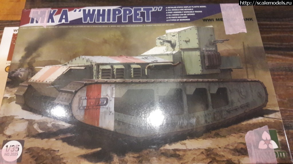 1510057860_20171102_153225.jpg : Mk. A Whippet - TAKOM 1/35  