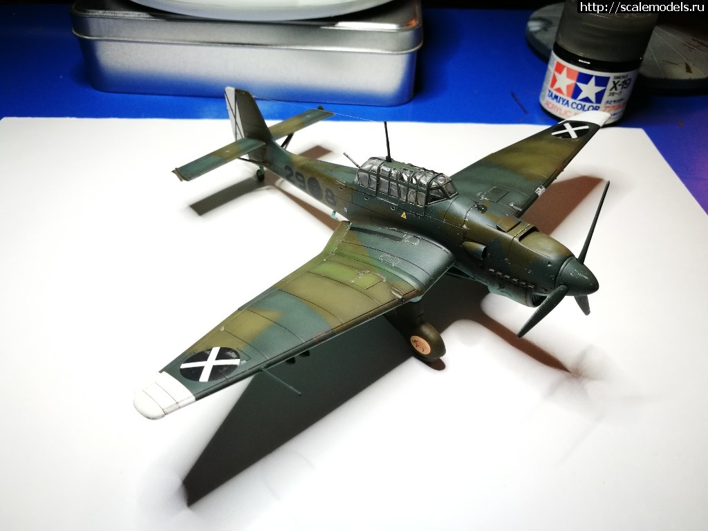 1517071785_IMG_20180127_180748.jpg : #1450910/ Airfix 1/72 Ju87 B1 Stuka   