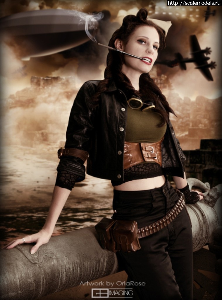 1519670346_dieselpunk_babe_by_orlarose-d3klzwi.jpg : #1459276/ Eduard 1/48 Spitfire Biplane -  !  