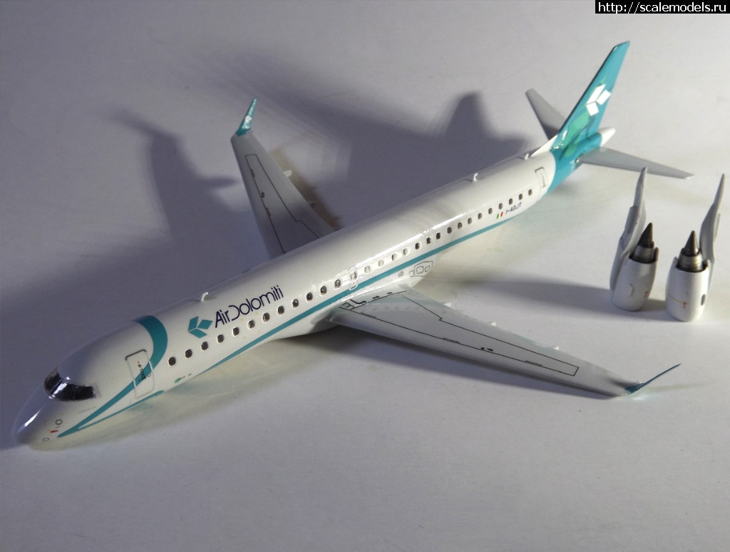 1520189120_embraer_195_92.jpg : #1461106/   Revell  1/144 Embraer 195(#11892) -   