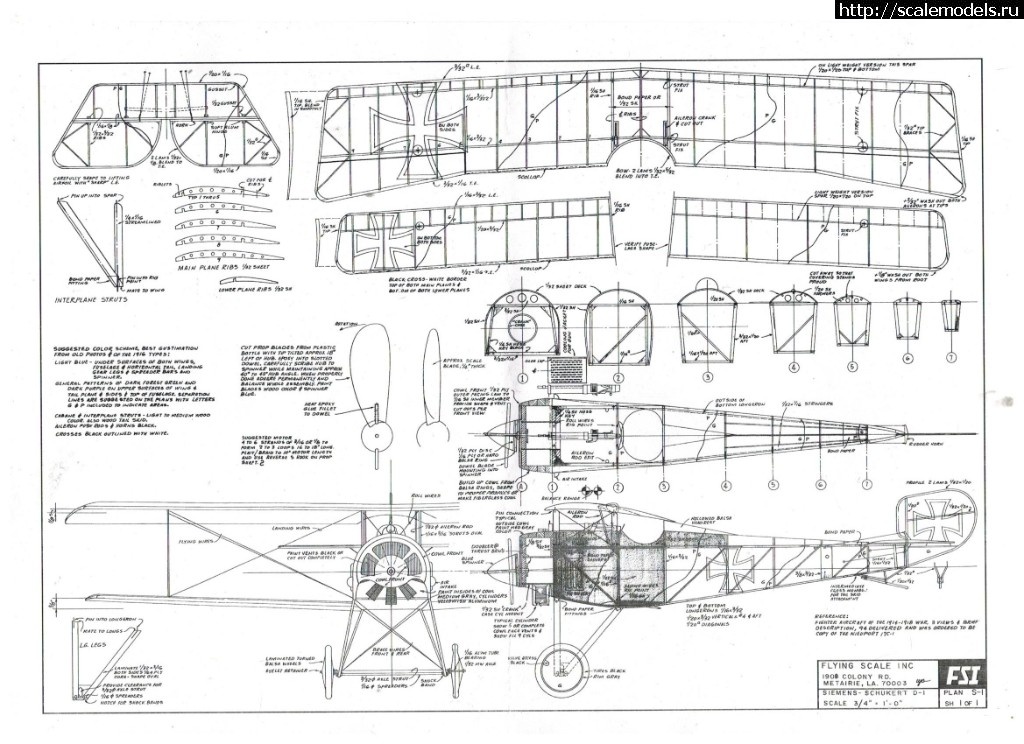 1522199768_001.jpg : #1467644/ Siemens-Schuckert D.1   1/72  -  