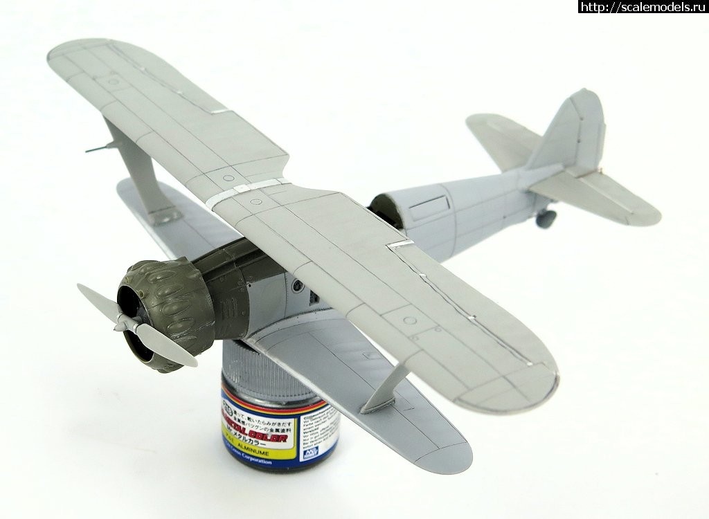 1532893688_30.JPG : #1495843/ 1/48 Henschel hs-123 (Italeri + Vector)   