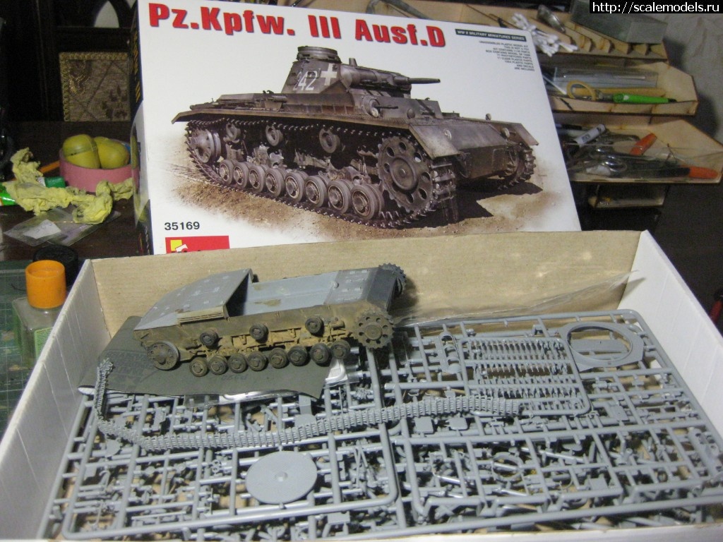 1533135524_IMG_9143.JPG : Pz-3 Ausf D Miniart 1\35 !  