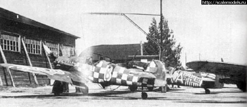 1533233899_Messerschmitt-Bf-109G6Trop-Erla-FAF-HLeLv31-MT-508-WNr-167277-Finland-1950-01.jpg : #1496628/ Bf 109 G-6 1/48 Tamiya . .  