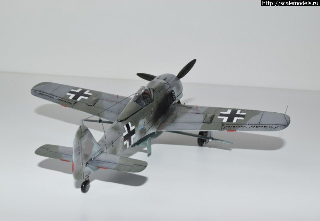 1534432101_1-DSC_0086.JPG : #1499205/ Fw-190A-8 w Bv.246 - 1/72 Revell  