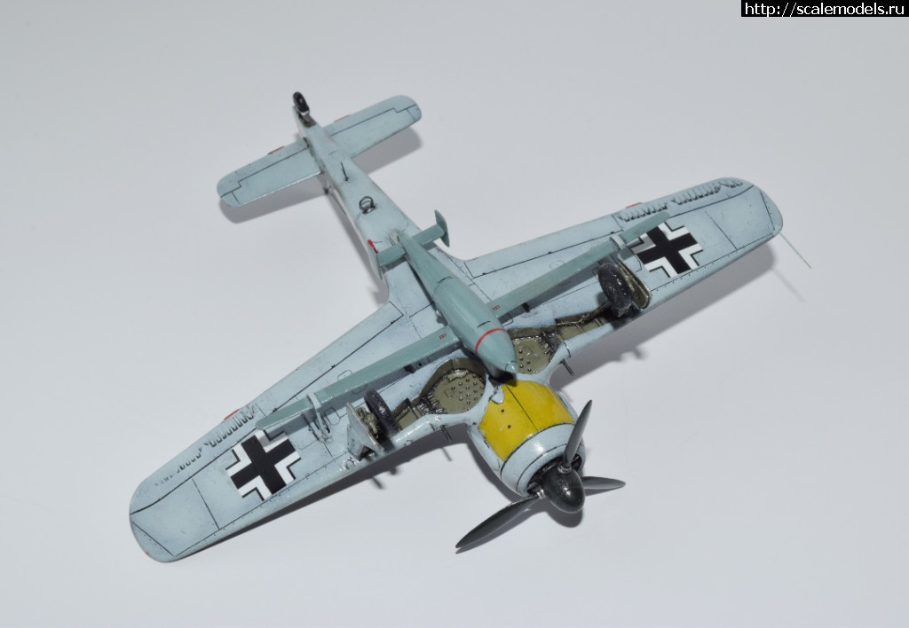 1534432126_3-DSC_0109.JPG : #1499205/ Fw-190A-8 w Bv.246 - 1/72 Revell  