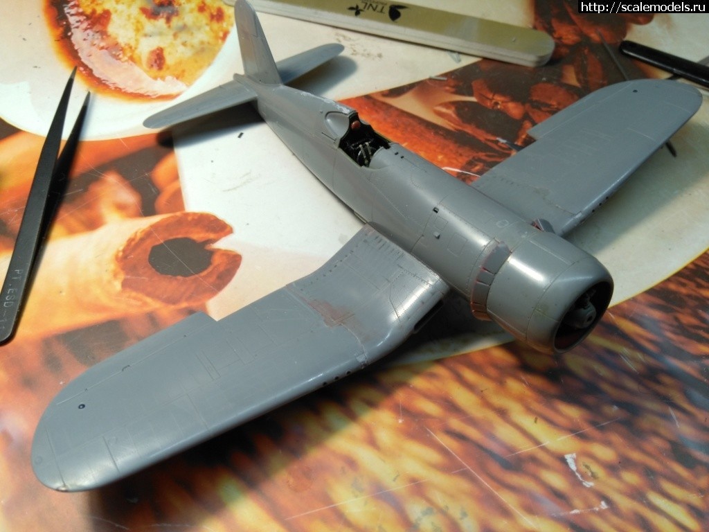 1536867834_IMG_20180823_192333.jpg : #1504118/ F4U-1 Tamiya 1/48- .  