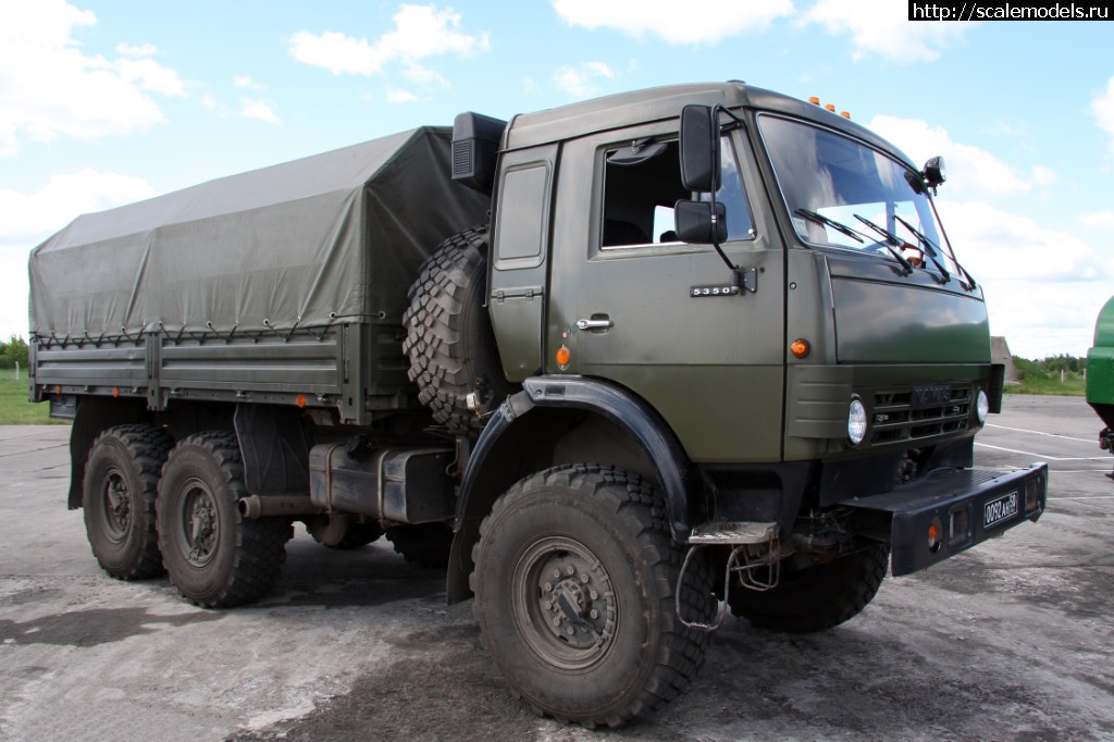 1543147632_KamAZ-5350-s-kritim-kyzovom.jpg : #1518227/ ICM 1/35 (#12592) -   