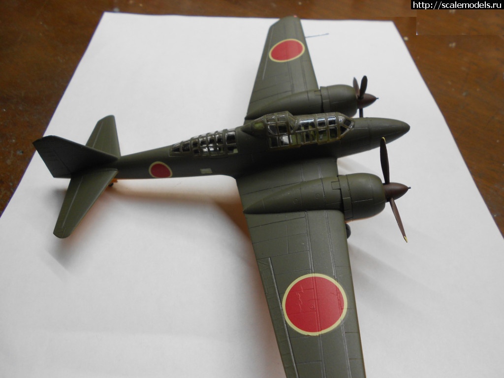 1544726351_DSCN5194.JPG : #1521996/ Ki-46-II Kai 1/72 (Arii + Hasegawa)    