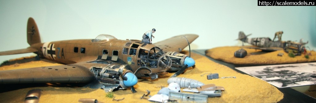 1544794961_IMG_8481.JPG : #1522189/ Bf-109F()  He-111H-5 () ! !  