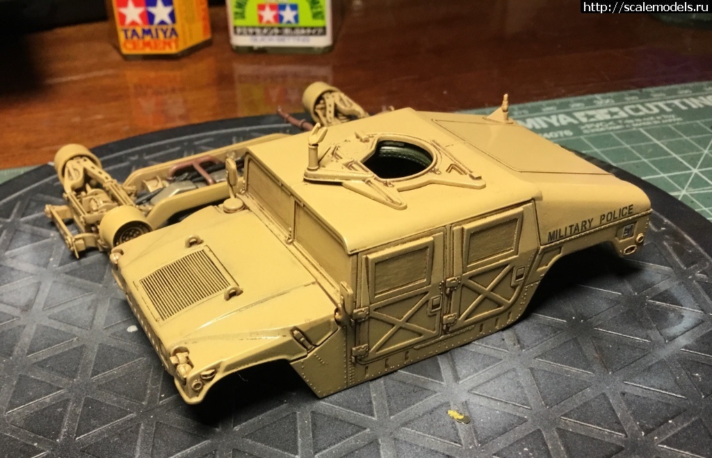 1545340970_1F3087AD-5C19-4E21-B6D6-E2FB8773EE10.jpeg : #1523415/ Humvee -U.S.Modern 4x4 Utility Vehicle (Tamiya 1/48) !  
