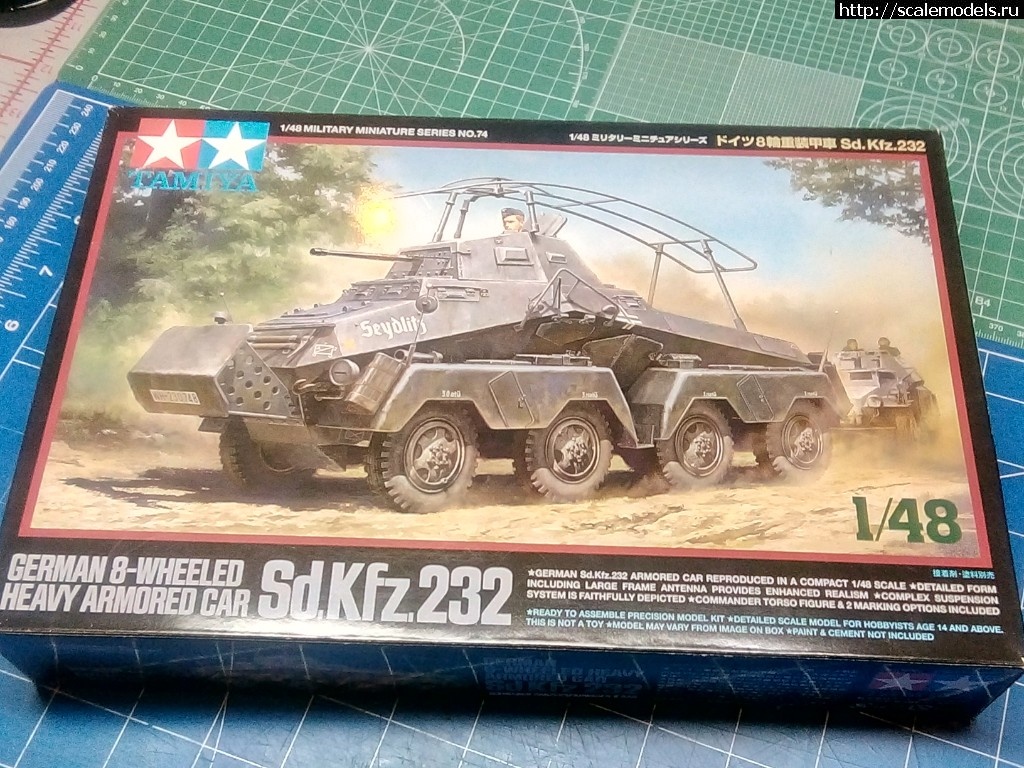 1545404398_IMG_20181220_204330.jpg : Tamiya 1/48 Sd.Kfz.232 -   