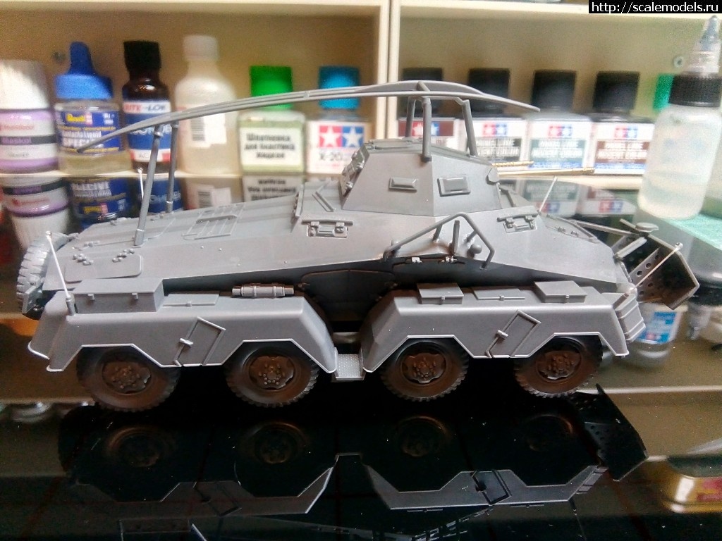 1545656553_IMG_20181206_034447.jpg : #1524074/ Tamiya 1/48 Sd.Kfz.232 -   