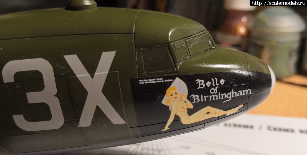 1553708750_IMG_20190327_220743.jpg : #1545440/ C-47 "bell of birmingham" airfix 1/72 !  