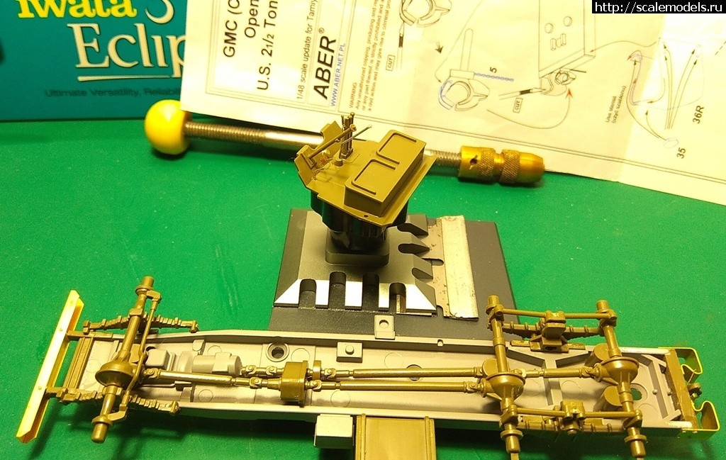 1554494207_IMG_20190307_210734.jpg : Tamiya 1/48 US 2,5 Ton 6x6 Cargo Truck GMC - !  