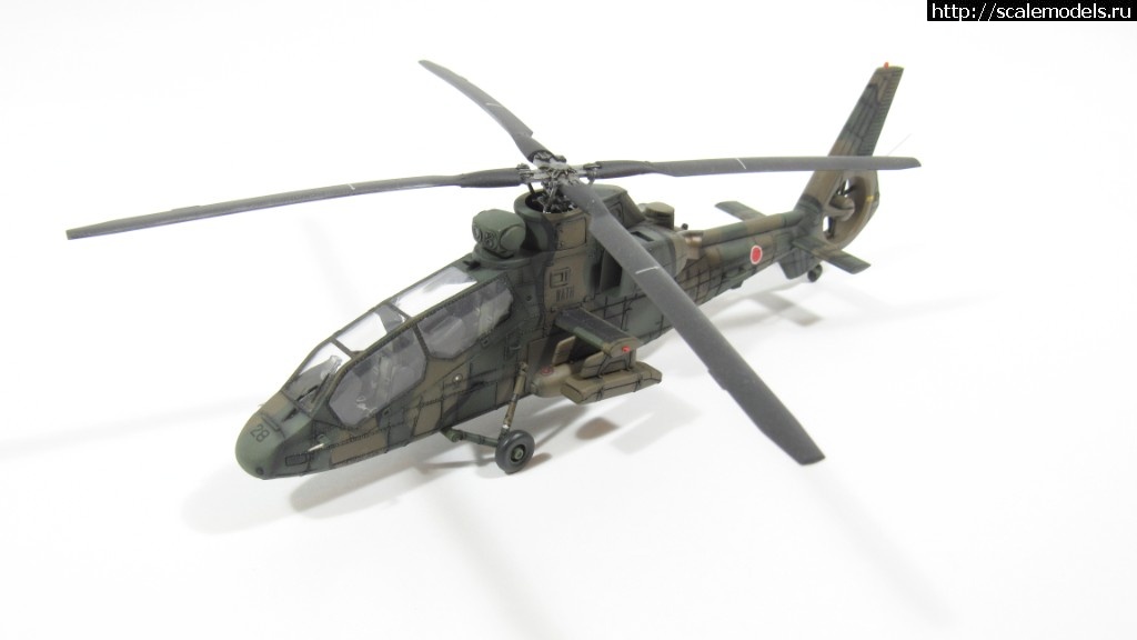 1560596288_IMG_0375.JPG : Aoshima 1/72 Oh-1 Ninja/ Aoshima 1/72 Oh-1 Ninja(#13155) -   