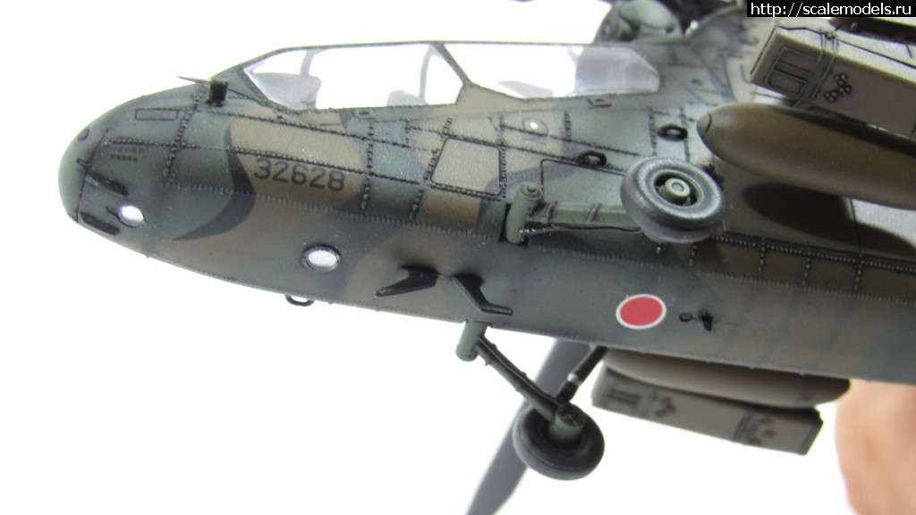 1560596300_IMG_0385.JPG : Aoshima 1/72 Oh-1 Ninja/ Aoshima 1/72 Oh-1 Ninja(#13155) -   