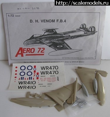 1568108929_aero72_venom_1.jpeg : #1571684/ 1/72 DH.100  Vampire(#13424) -   