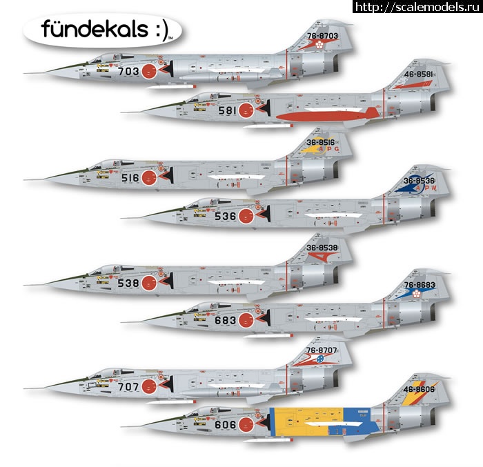 1571214373_fundekalsf104jpreviewbg_2.jpg : #1579066/ Kinetic 1/48 F-104G  