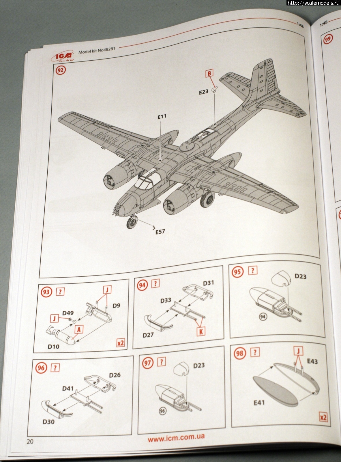 1572981186__MG_1717.JPG : ICM B-26B-50 "Invader" 1/48   