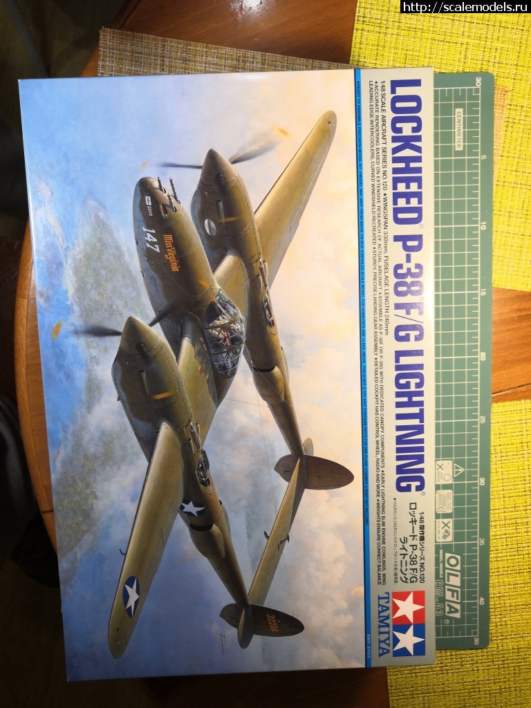 1581106224_15811061344042768174720533683432.jpg : Lockheed P-38F Lightning Tamiya 1/48  