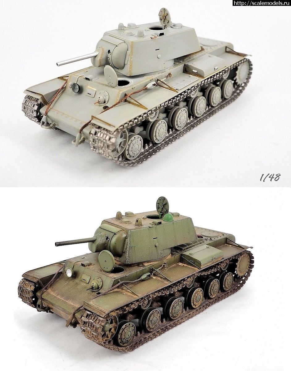 1582373961_2.JPG : #1603111/ -1 (HOBBYBOSS 1/48 KV-1)  