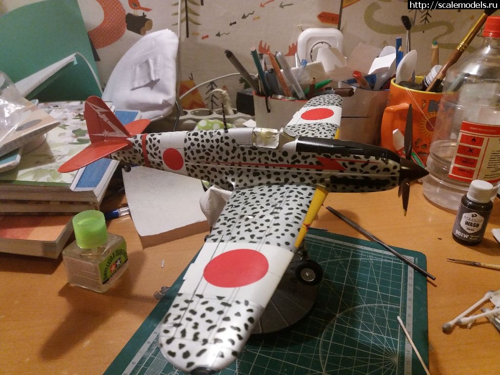 1605083127_20201018_180807.jpg : Kawasaki Ki-61 Hei, 1/32 Hasegawa -   