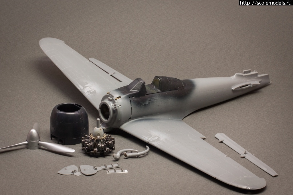 1607339795_1.jpg : #1656029/ A6M3 Zero 1/48 Tamiya  