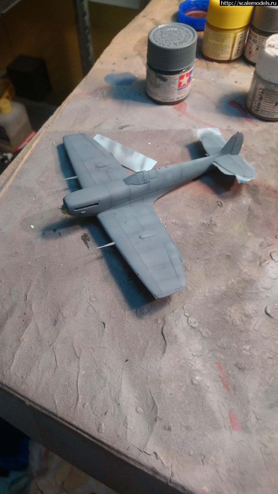 1617308850_IMG-8ce303dfe0f7df127a98bfc82dc2fdce-V.jpg : #1678377/ Spitfire Mk.VB Revell 1/72   