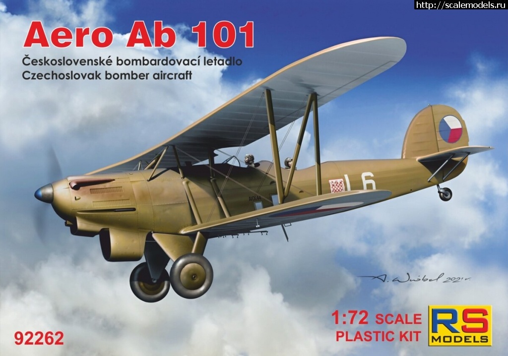 1624658118_Ab-101.jpg : #1692290/  RS-Models Aero A-101 1/72(#15274) -   