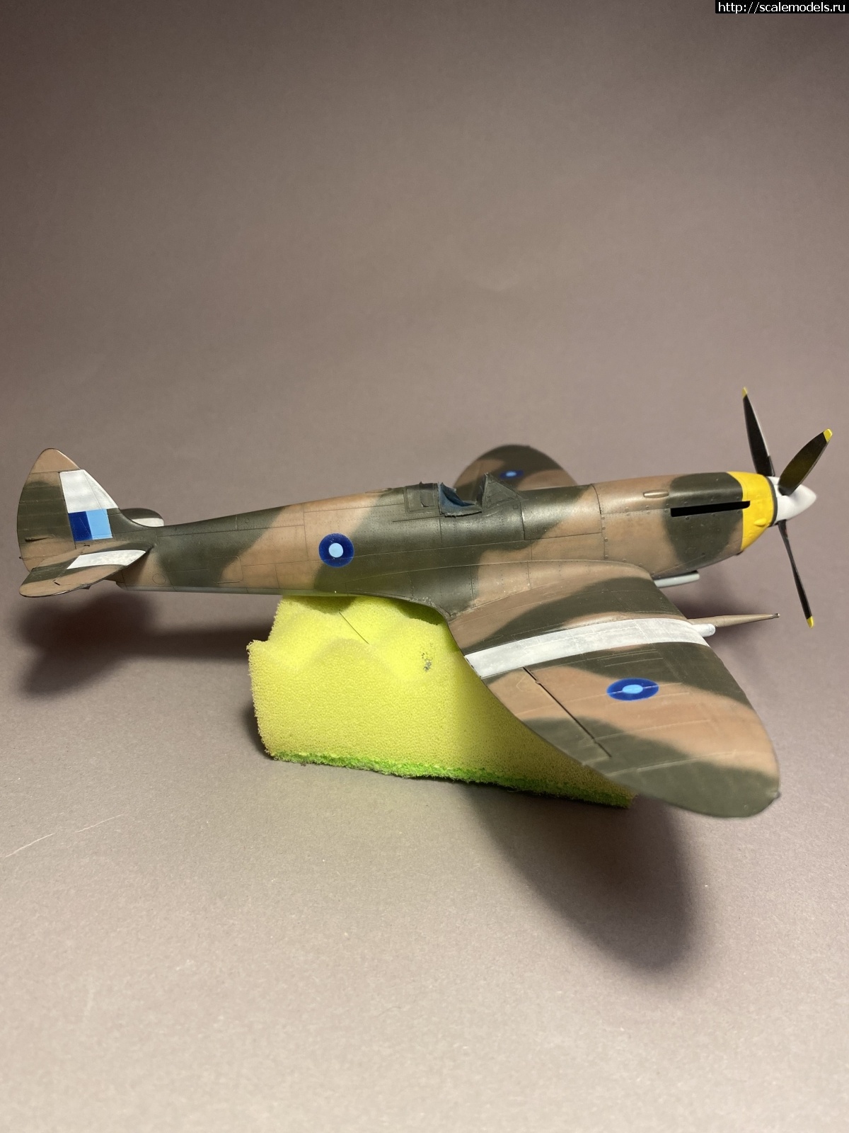 1625085546_51EBDBE2-BB64-4DC7-BFBE-5633CE8E8C32.jpeg : #1712828/ Spitfire Mk.VIII, Eduard 1/48 .  