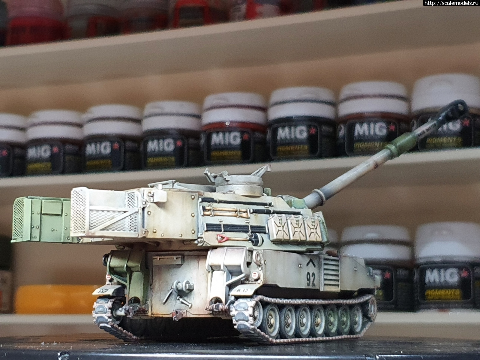 1627455139_20210728_014013.jpg : #1696001/ Riich Models 1/72 M109A6 Paladin. !  